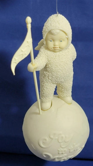 Snowbabies "Joy to the world" Bisque Ornament Retired original box #62 VV MTS|95121