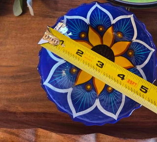 Mexican Blue Sunflower Bowl