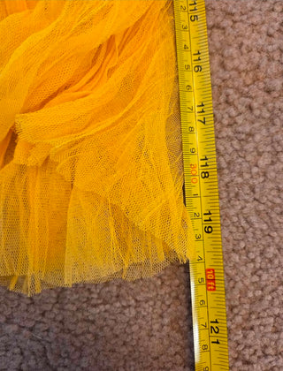 Mustard Yellow Cheesecloth Table Runner