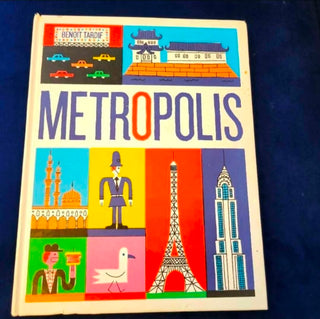 Metropolis Hardcover Book by Benoit Tardif