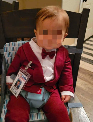 Anchorman Baby Halloween Costume 9-12mths