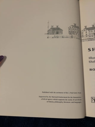 SHAKER VILLAGE VIEWS Robert P. Emlen HC/DJ 1987 Univ. Press of New England MINT