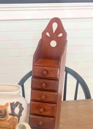 Hanging wooden drawers MTS|113573