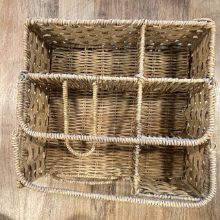 Faux Rattan Serving Caddy RSV|80274