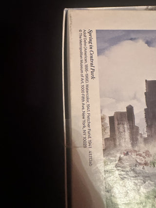 The Met Dehn - Spring in Central Park- Puzzle #47 VV MTS