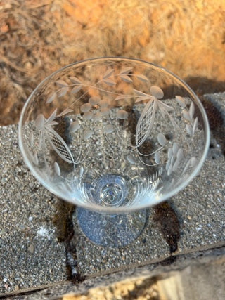 BB ONE Vintage Crystal Water Goblet 6 3/8”