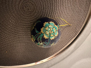 Ornament Cloisonné Ball Blue MTS