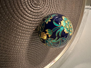 Ornament Cloisonné Ball Blue MTS