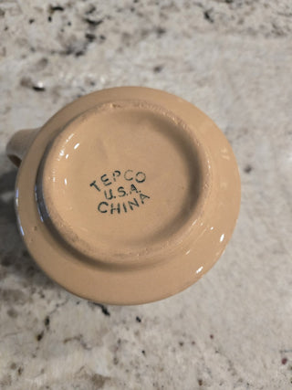 Vtg Tepco USA China (Cup/Saucer) RCD