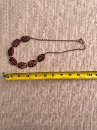 Vintage  Faux Tortoise Shell necklace