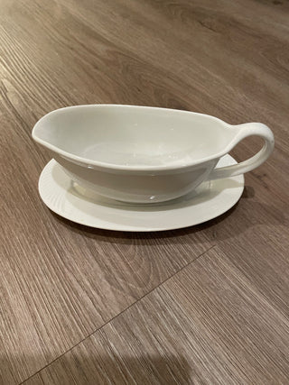 Dansk Tapestries Winter White Larsen - Gravy Boat RSV
