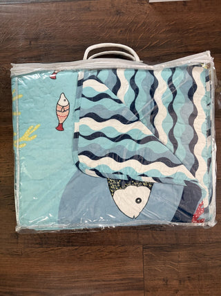 Sealife Reversible Quilt Set (Twin) RCD