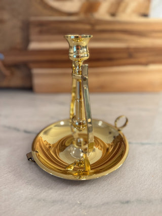 Baldwin Nautical taper swivel candlestick Brass|107145