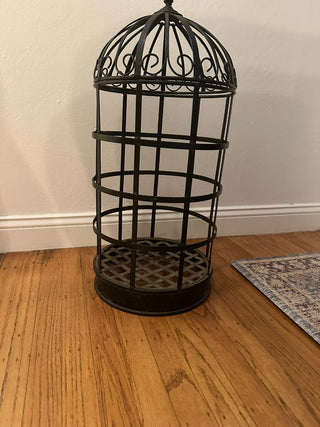 Bird Cage Iron 28" Tall Décor* MTS
