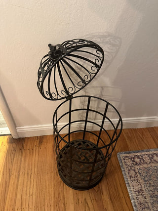 Bird Cage Iron 28" Tall Décor* MTS