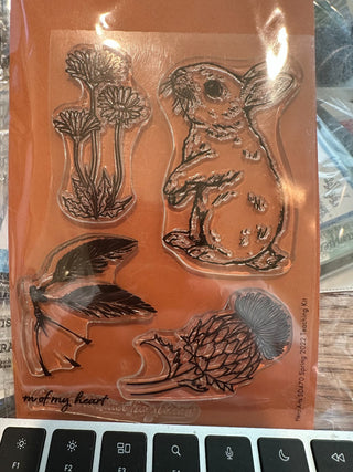 Clear Stamp Set - "Happy Sspring" (13 piece) RCD|103778