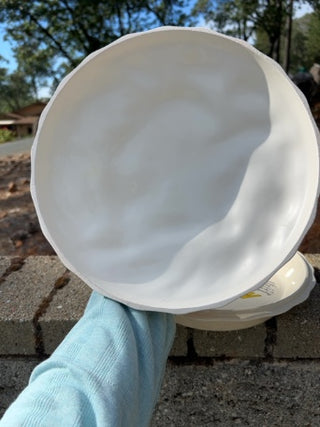 Vintage 1990’s ceramic lemon meringue pie keeper