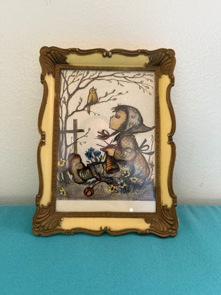 VTG Hummel Print Girl & Bird|94804