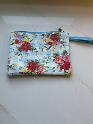 The Pioneer Woman Sweet Rose Cosmetic Bag/Makeup Tote/Wristlet/Travel Wallet-RSV