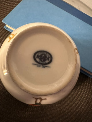 Bowl Chicken Gray-Green-Orange 1 piece MTS|128323