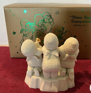 Snowbabies "Three Tiny Trumpeters"  Dept 56 Set 1998 #62 VV MTS|95118