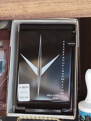 Vtg Bates List Finder w/ box RSV