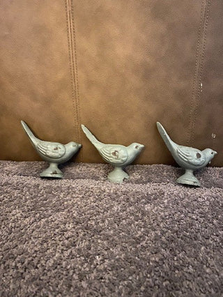 cast iron green bird