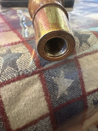 Vintage New Castle Brown Ale Tap Handle Lucite Wood Beer Man Cave Tavern Bar #47 VV MTS|96128