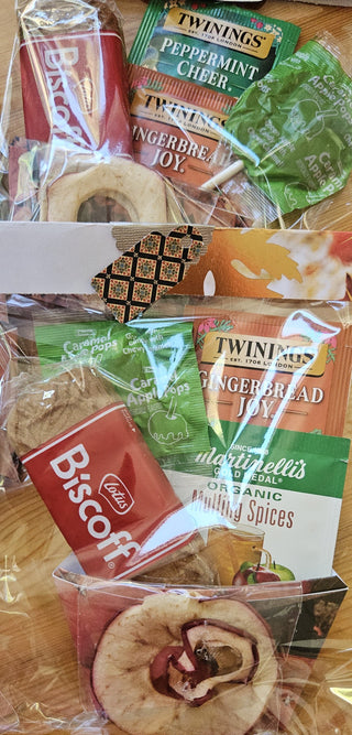 Cozy Pak w/Teas, Biscoff, Dried Apples, Caramel Apple Pop, RSV|117950