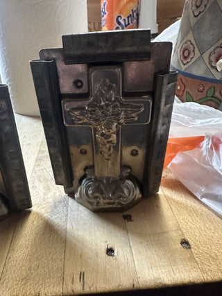 Vintage Chocolate Mold Easter Cross RSV|58032