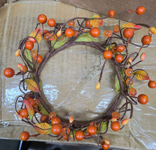 Fall beaded grapevine