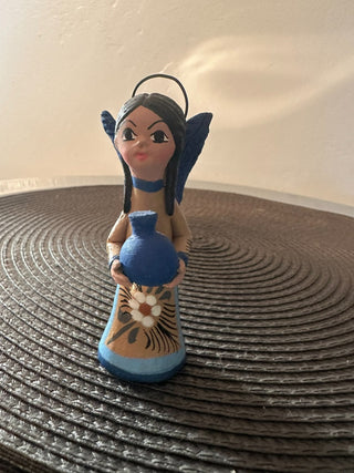 Angel Clay with Vase MTS