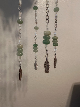 Suncatcher Lantern Green Glass Windows  MTS|134094