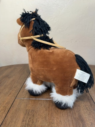 VTG Cabbage Patch Kids Plush Pony Horse 1984 Brown Coleco Appalachian Artworks