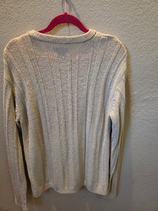 Vintage GUESS Cable Knit Sweater (Size Large)