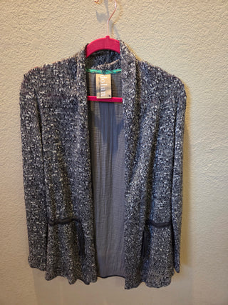 Dolan Left Coast Blue Knit Cardigan (Medium)