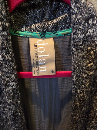 Dolan Left Coast Blue Knit Cardigan (Medium)