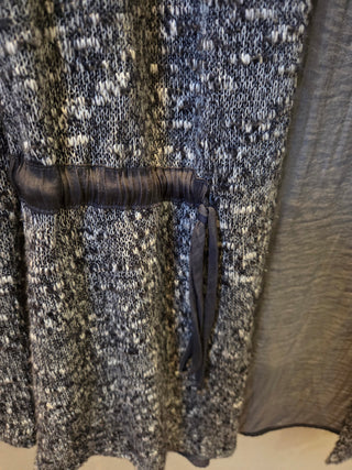 Dolan Left Coast Blue Knit Cardigan (Medium)