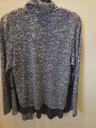 Dolan Left Coast Blue Knit Cardigan (Medium)