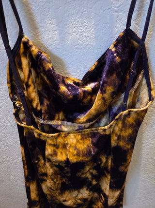 Y2K Urban Outfitters Velvet TieDye Dress (Size S)