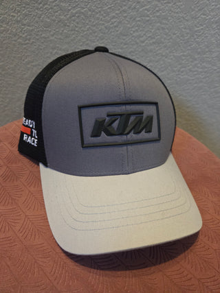 KTM Outline Grey Trucker Hat