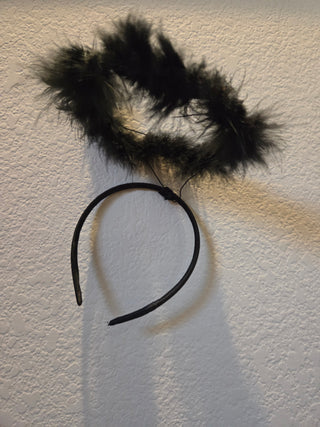 Black Feather Halo