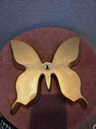 Gold Butterfly Wall Mirror