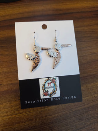 Stainless Steel Bird Earrings
