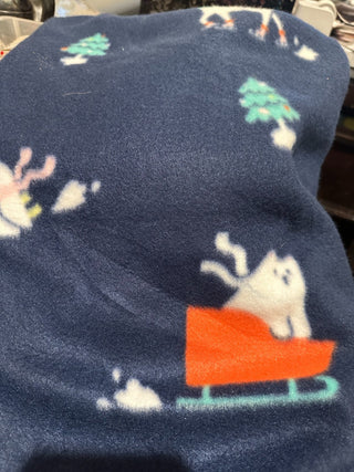 Fleece Winter Animals,  1 yard x 59"