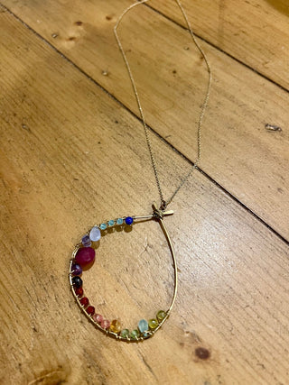 Anthropologie Inner Circle Necklace MTS|127489