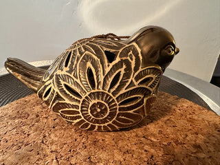 Bird Potpourri Bronze Ceramic MTS
