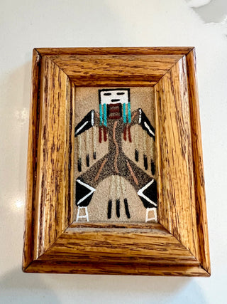 Vtg. Navajo Sand Painting|54661