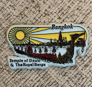 Magnet- Bangkok Temple of Dawn & The Royal Barge RCD