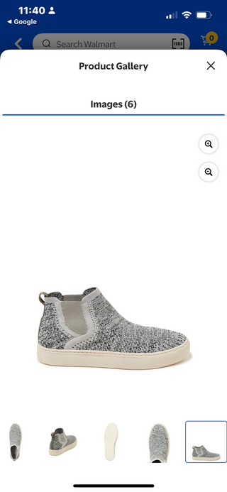 Time&True, Black &White Shoes, Size 6-RSV|118119